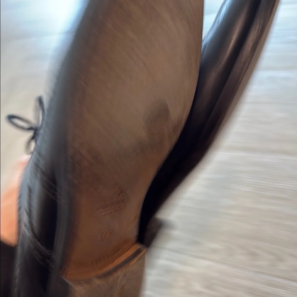 Black Leather Men's Brogues - Picture 5 of 6